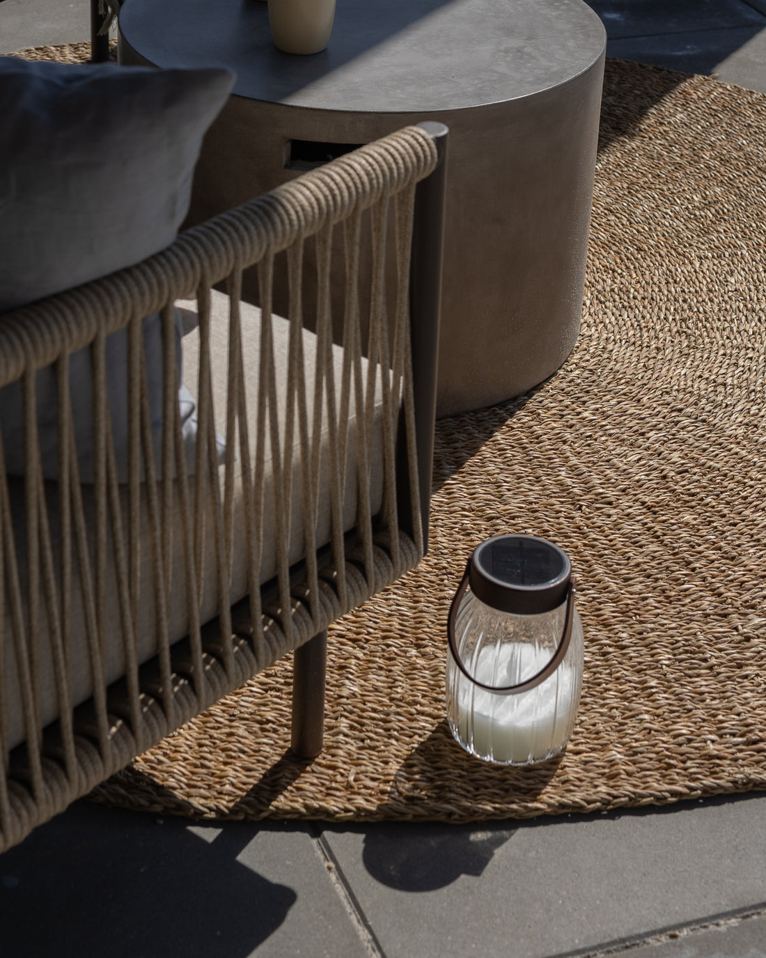 Deluxe Homeart LED-klaasist latern 17cm LED-laternad 4