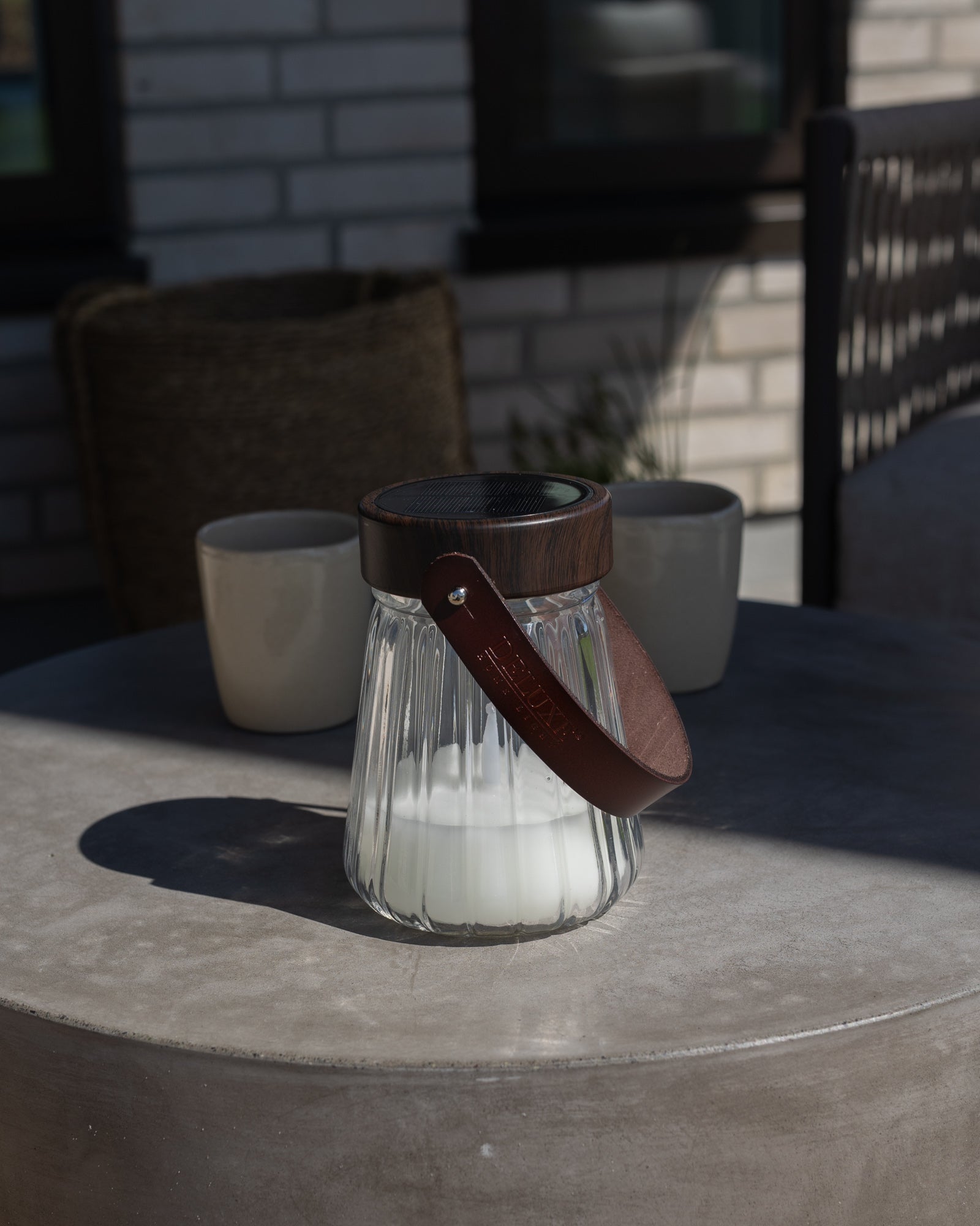 Deluxe Homeart LED Glasslykt 17cm LED lanterner 5