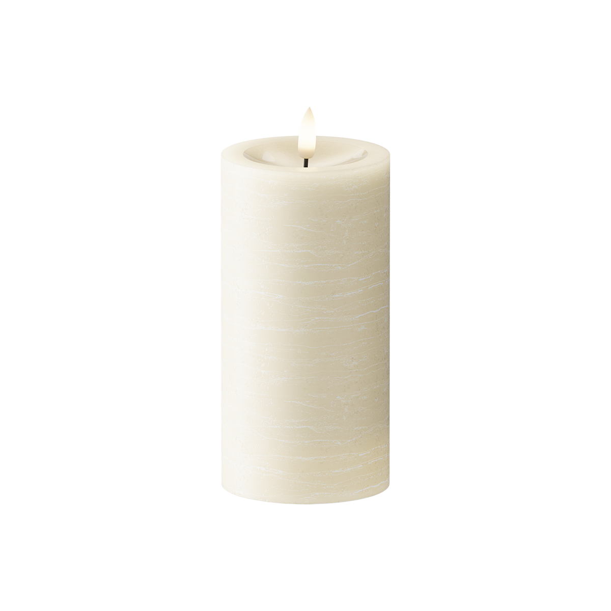 Bloc de iluminat LED Ø 7,5 x 15 cm Crem