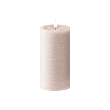 LED Blokklys Ø 7,5 x 15 cm Rosa