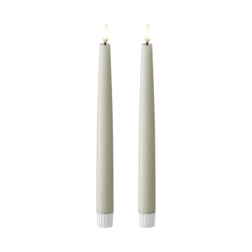 LED Crown valgusti 2 tk, Ø 2,2 x 25 cm Salveiroheline