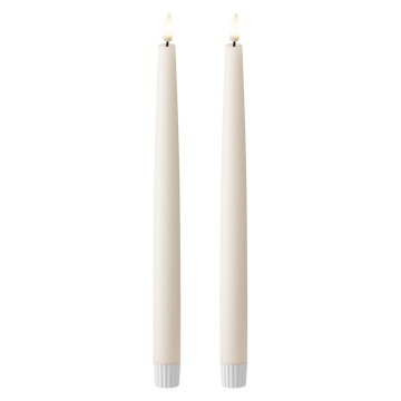Coroana LED 2 buc, Ø 2,2 x 29 cm Ivory