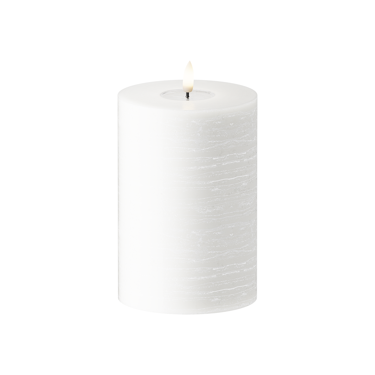 Bloc de iluminat LED WetLook Ø 10 x 15 cm Alb
