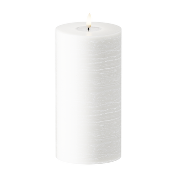 Bloc de iluminat LED WetLook Ø 10 x 20 cm Alb