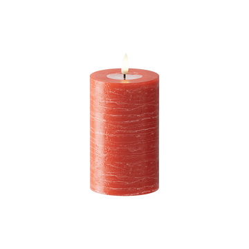 Bloc de iluminat LED WetLook Ø 7,5 x 12,5 cm Roșu