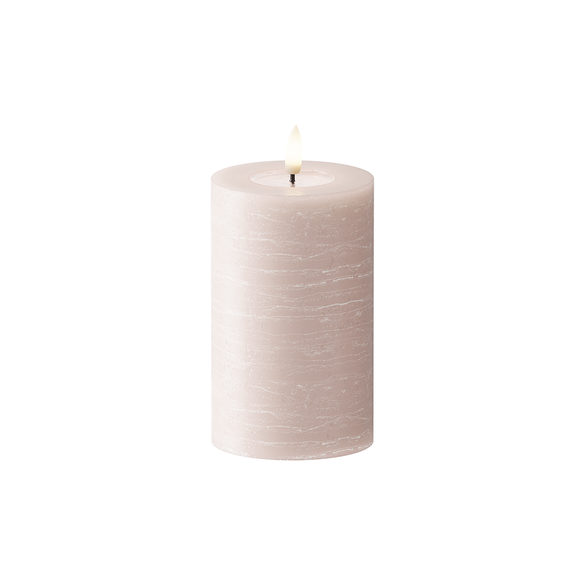 Bloc de iluminat LED WetLook Ø 7,5 x 12,5 cm Roz