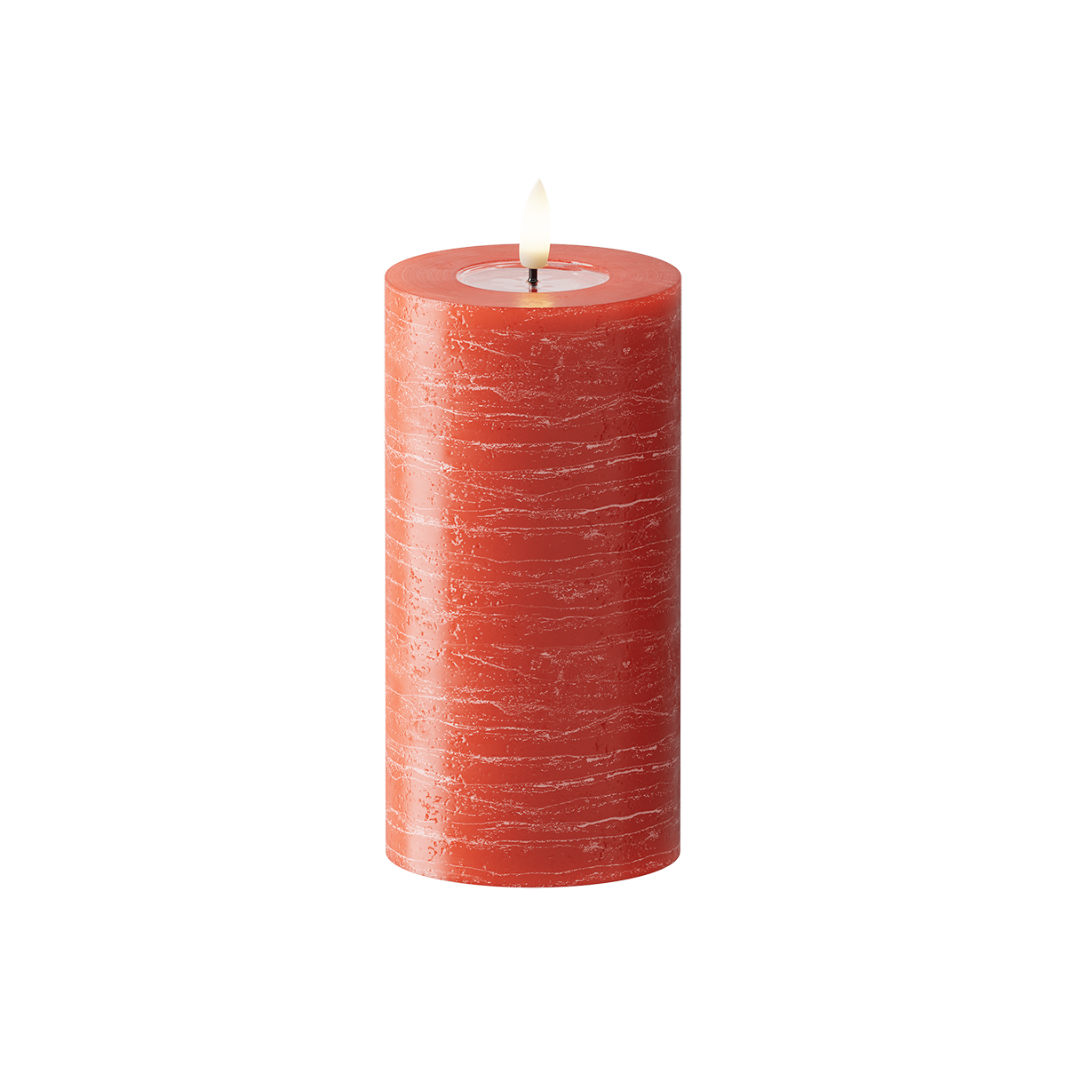 Bloc de iluminat LED WetLook Ø 7,5 x 15 cm Roșu