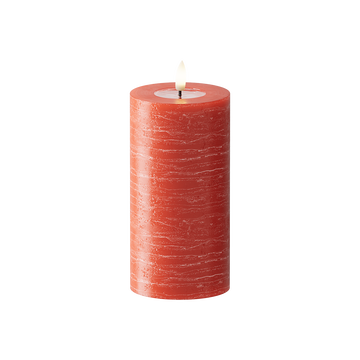 Bloc de iluminat LED WetLook Ø 7,5 x 15 cm Roșu