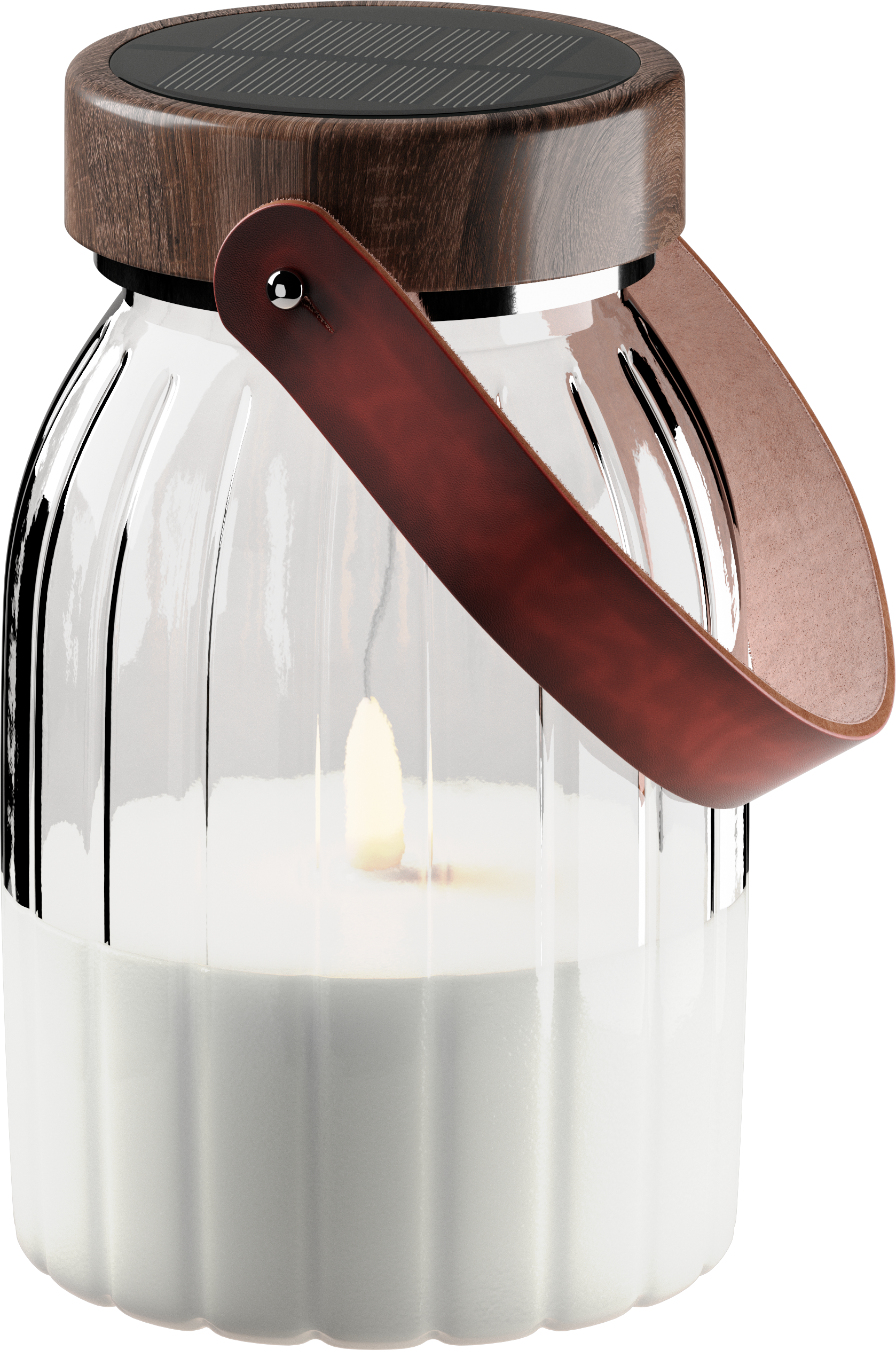 Deluxe Homeart LED Glasslykt 17cm LED lanterner 2