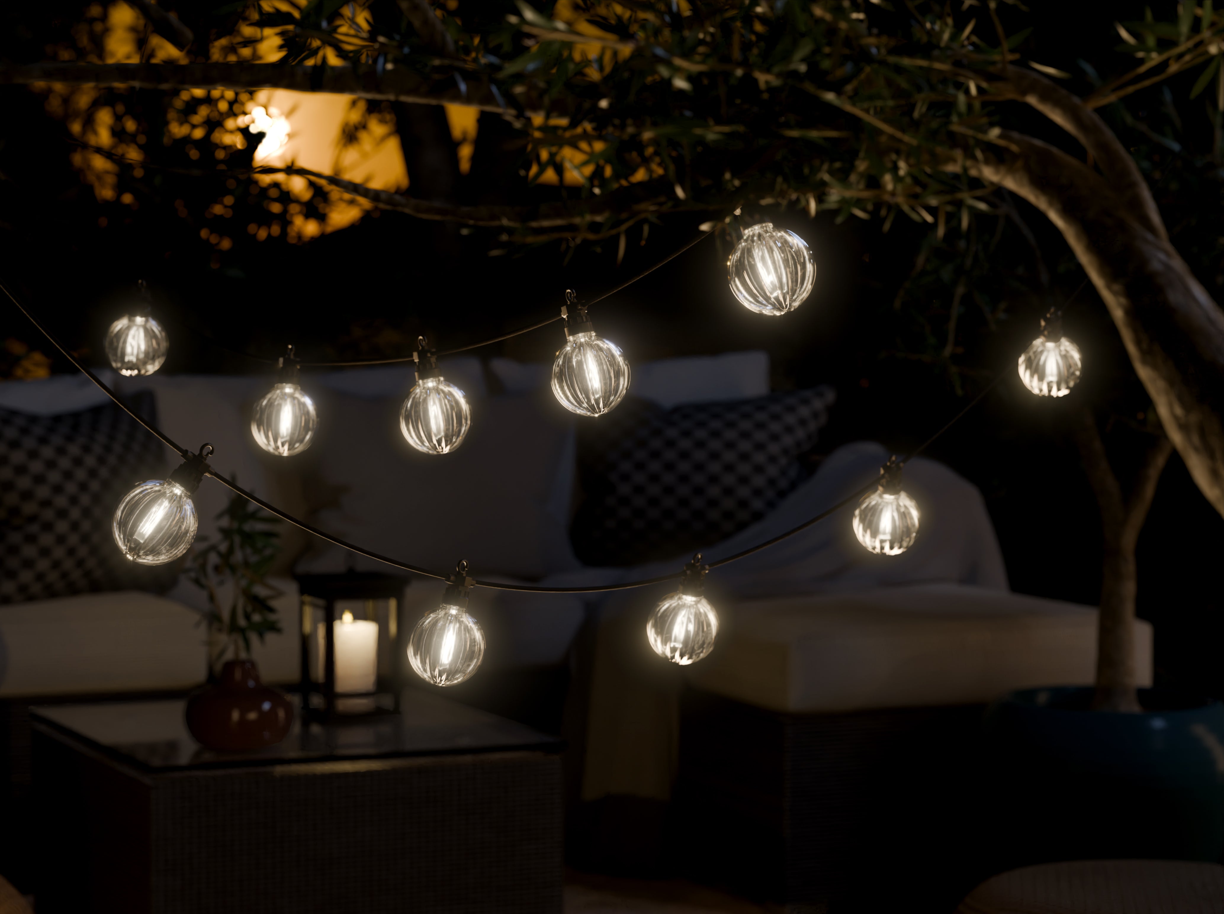 Exkluzivní pruhovaný lehký řetězec Ø8 Starter Kit