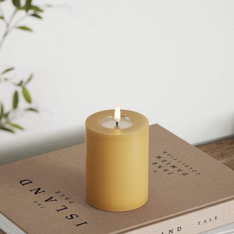 Deluxe Homeart Bloc de iluminat LED Ø 7,5 x 10 cm Curry