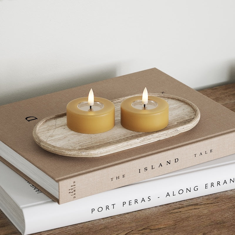 Deluxe Homeart LED Jumbo Fyrfadslys 2 stk. Store Karry LED jumbo fyrfadslys 1