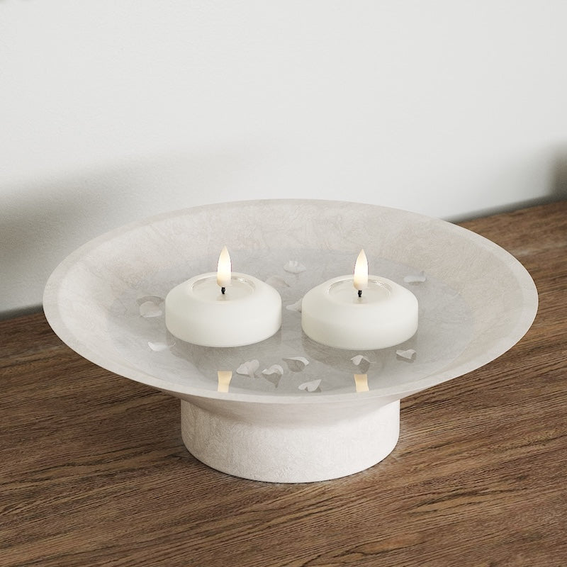 Deluxe Homeart Πλωτό φως LED Ø 6,1 cm (2 τεμ.) Λευκό