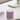 Deluxe Homeart LED Bloklys Ø 10 x 10 cm Lavendel LED bloklys 1