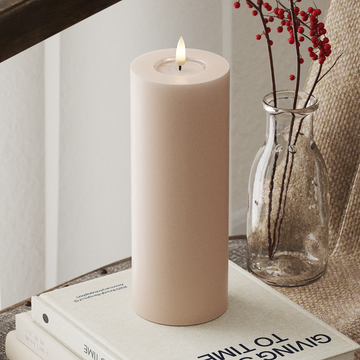 Deluxe Homeart Bloc de iluminat LED Ø 7,5 x 20 cm Roz Bloc de lumină LED 4