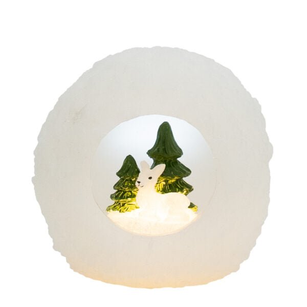 Glob de zapada cu decor 12*12cm Deluxe Homeart 1