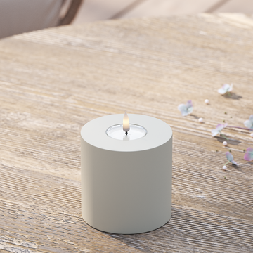 Deluxe Homeart Välis-LED plokkvalgusti Ø 10 x 10 cm Liiva LED välisvalgusti plokivalgusti 2