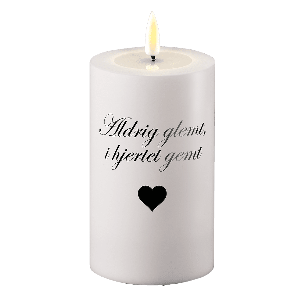 LED Grave Light Niciodată uitat în inima stocată Deluxe Homeart 1