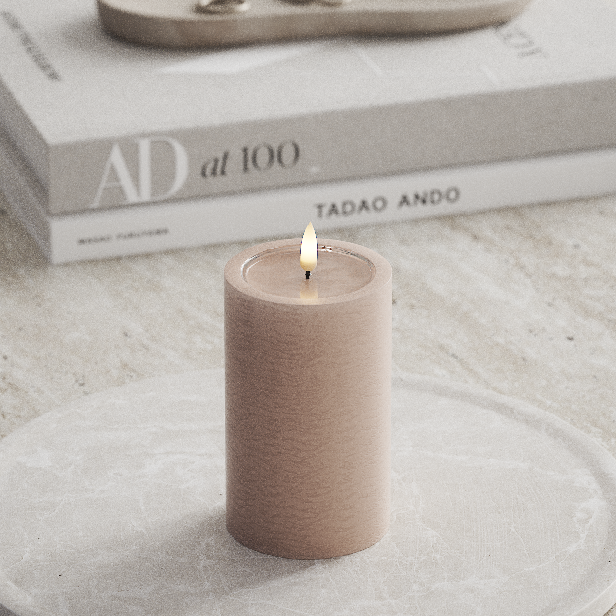 Deluxe Homeart Unique LED blokové světlo D 7,5 x 12,5 cm Růžová unique blokové světlo 1