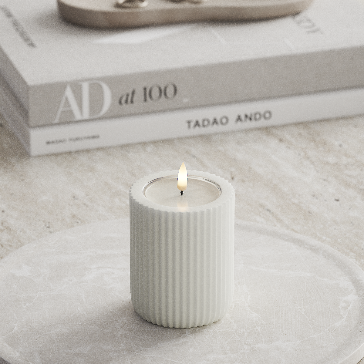 Deluxe Homeart Unique LED Rilleljus D 8 x 10 cm Vit unique Rilleljus 1